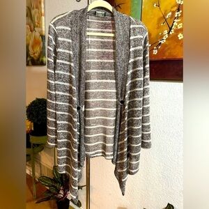 Maude gray/white cardigan size M